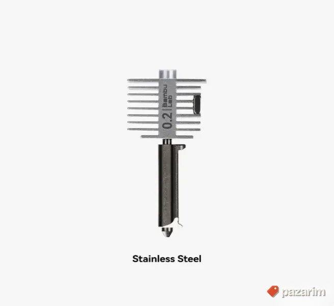 Bambu Lab A1/A1 mini Hotend with stainless steel nozzle 0.2m 1