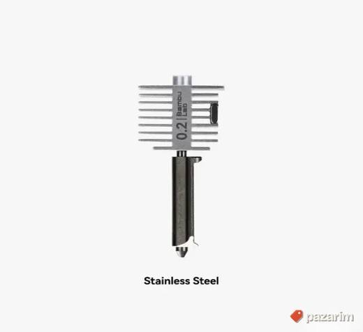 Bambu Lab A1/A1 mini Hotend with stainless steel nozzle 0.2m