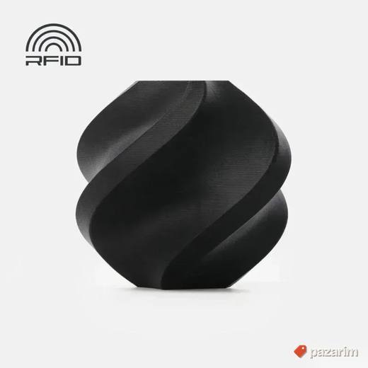 Bambu Lab PETG Basic Filament on Spool Black