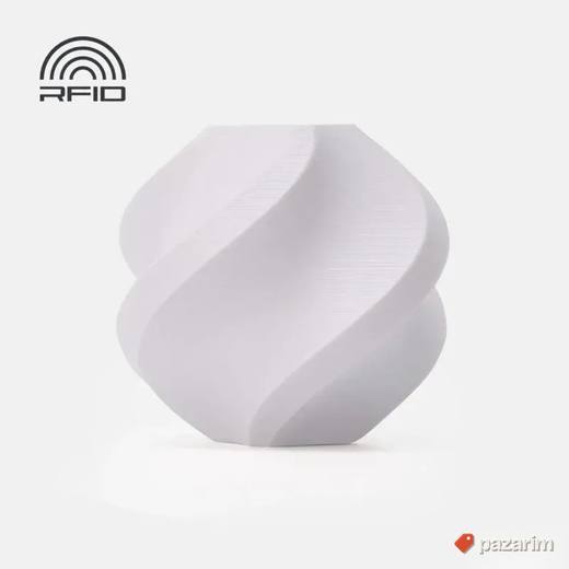 Bambu Lab PETG HF Filament on Spool White