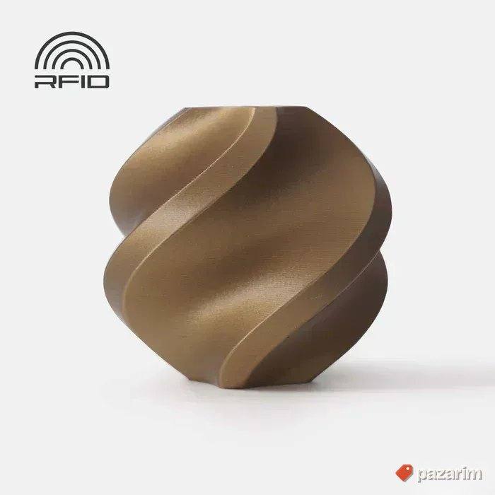 Bambu Lab PLA Basic Filament Bronze Refill 1