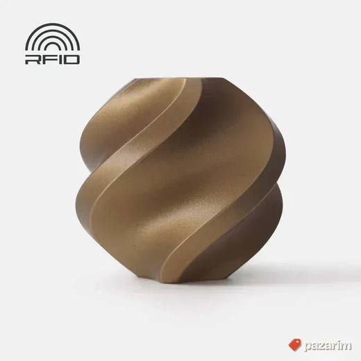 Bambu Lab PLA Basic Filament Bronze Refill