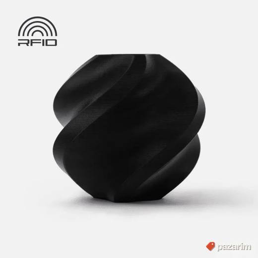 Bambu Lab PLA Basic Filament on Spool Black