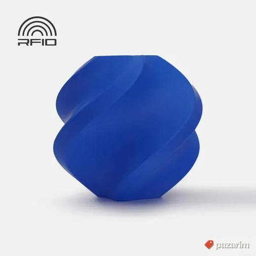 Bambu Lab PLA Basic Filament on Spool Blue