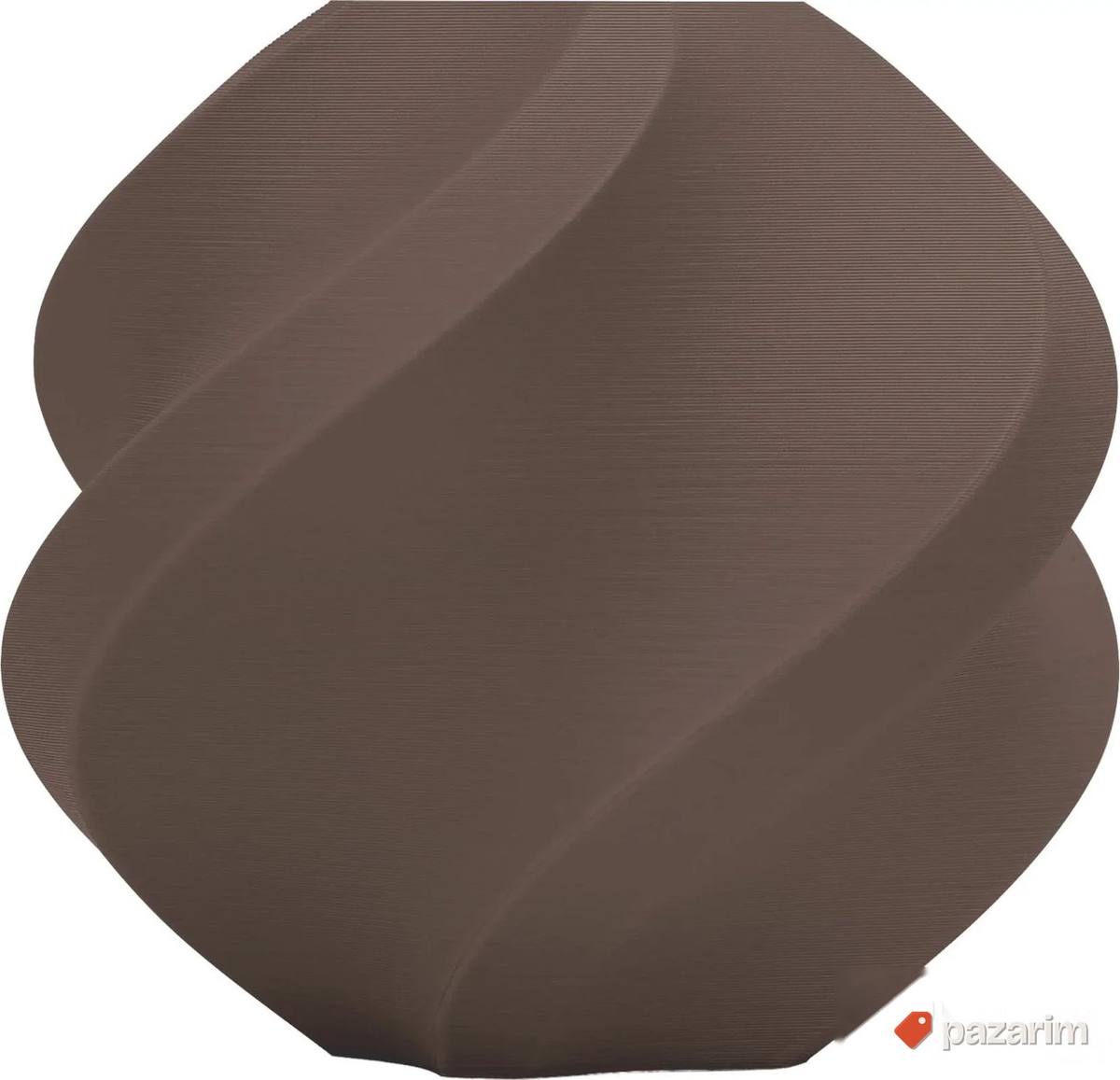 Bambu Lab PLA Matte Filament on spool Dark Brown 1