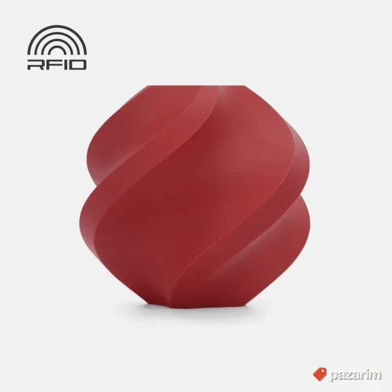 Bambu Lab PLA Matte Filament on Spool Dark Red 1