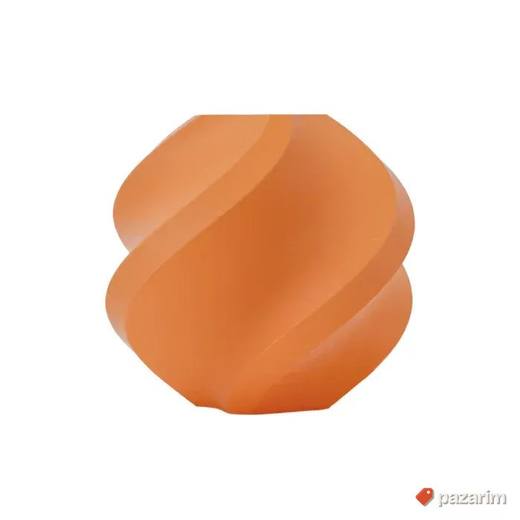 Bambu Lab PLA Matte Filament on spool Mandarin Orange