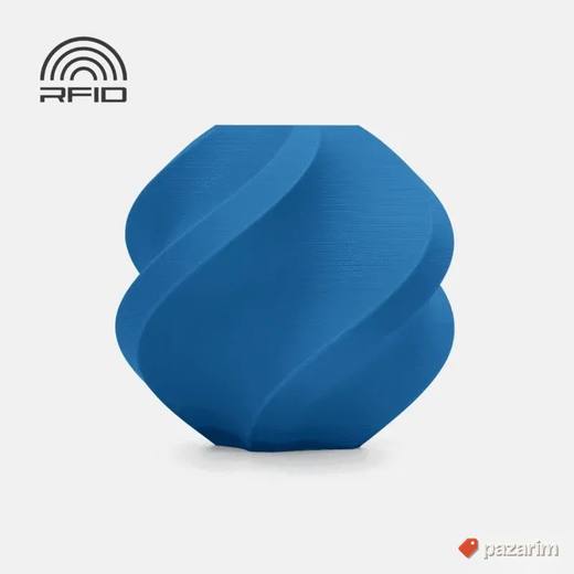 Bambu Lab PLA Matte Filament on Spool Marine Blue