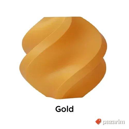 Bambu Lab PLA Basic Filament on Spool Gold 1