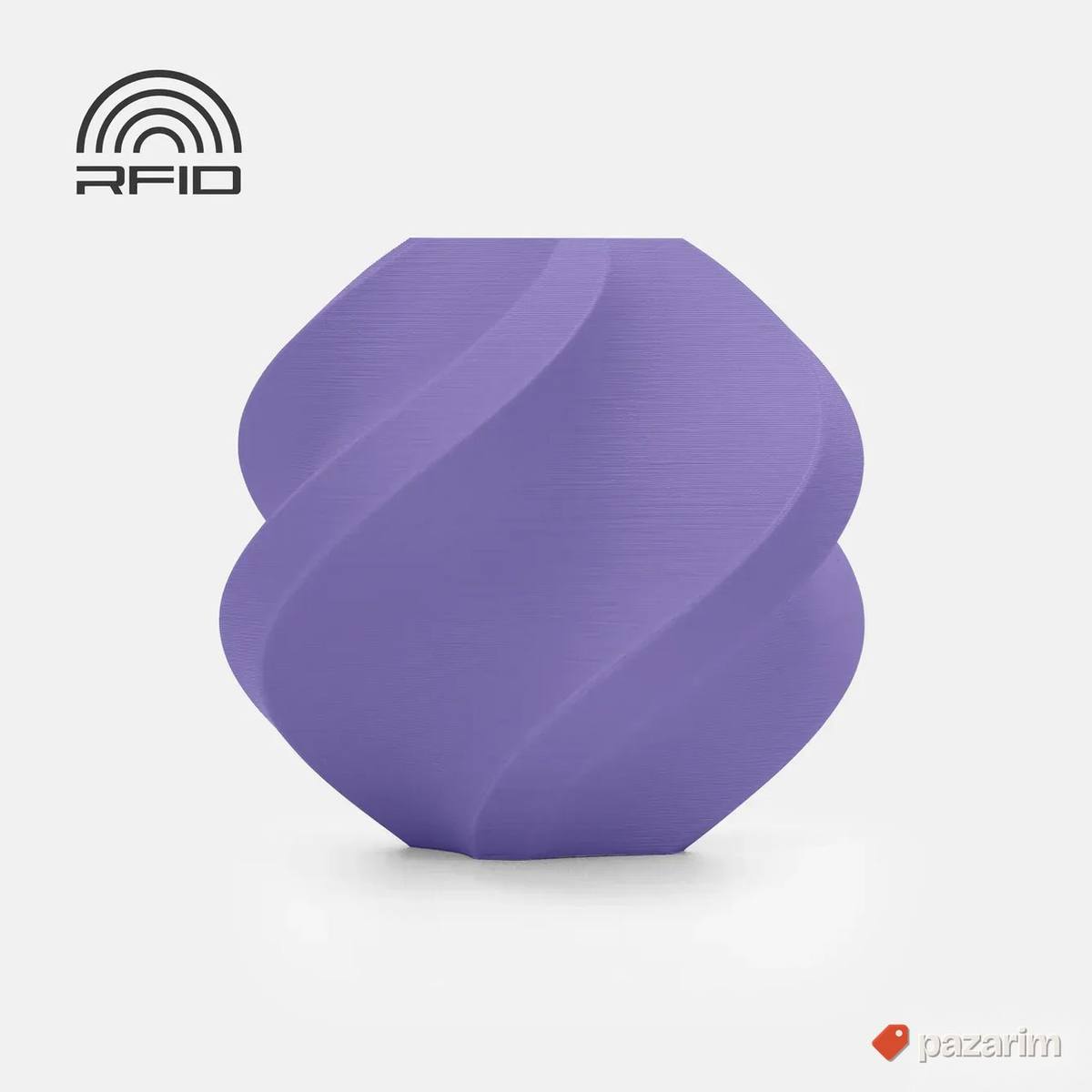 Bambu Lab PLA Matte Filament on spool Lilac Purple 1