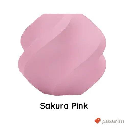 Bambu Lab PLA Matte Filament on spool Sakura Pink