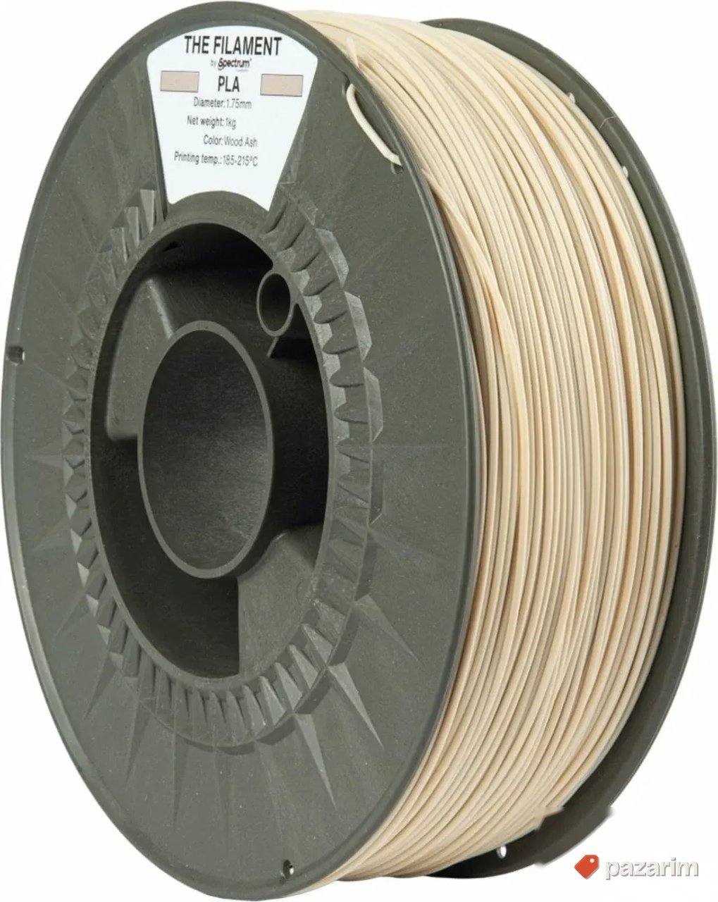The Filament PLA 1.75mm Wood Ash 1kg 1