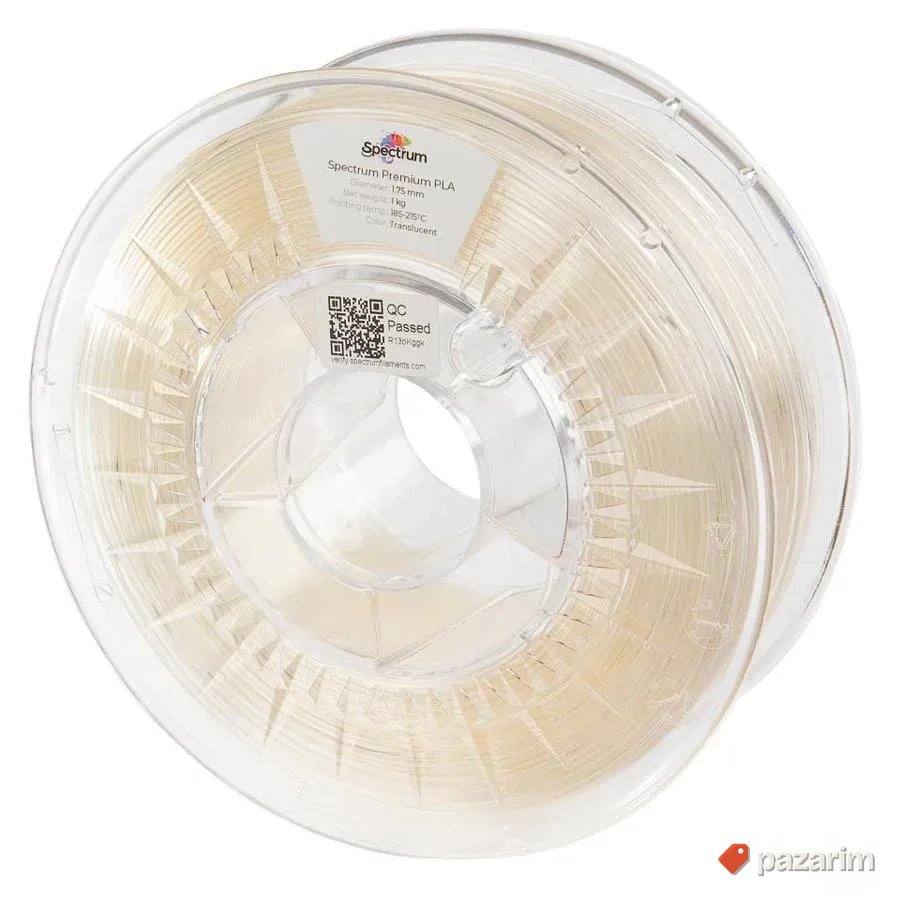 Spectrum PLA 1.75mm Translucent 1kg 1