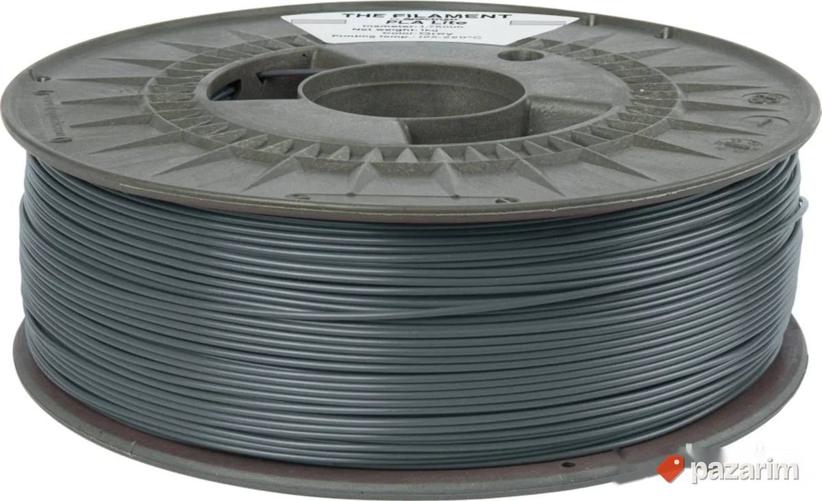 The filament PLA Lite Grey 1kg 1