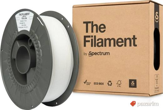 The filament PLA Lite White 1kg