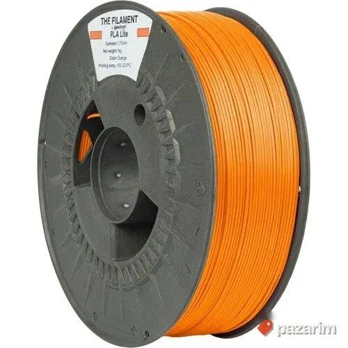 The filament PLA Lite Orange 1kg