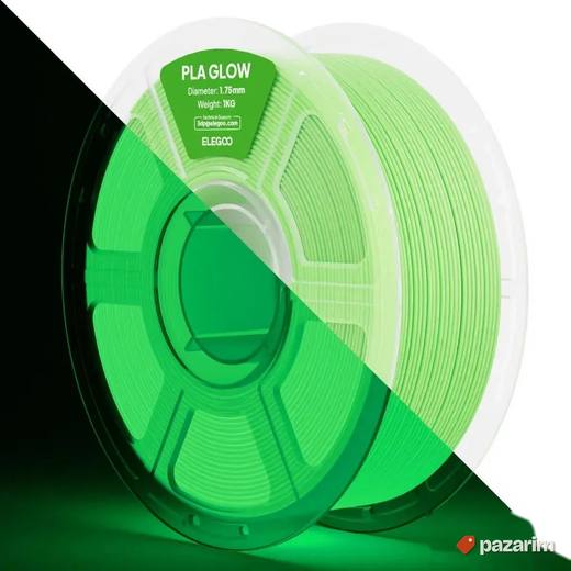 Elegoo PLA 1KG Glow Green 1.75mm / 1000 g