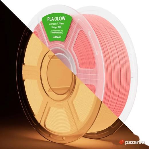 Elegoo PLA 1KG Glow Pink 1.75mm / 1000 g