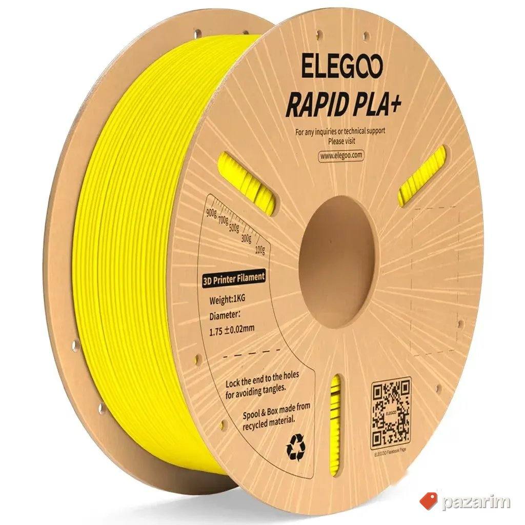 Elegoo Rapid PLA+ Yellow 1,75 mm / 1000 g 1