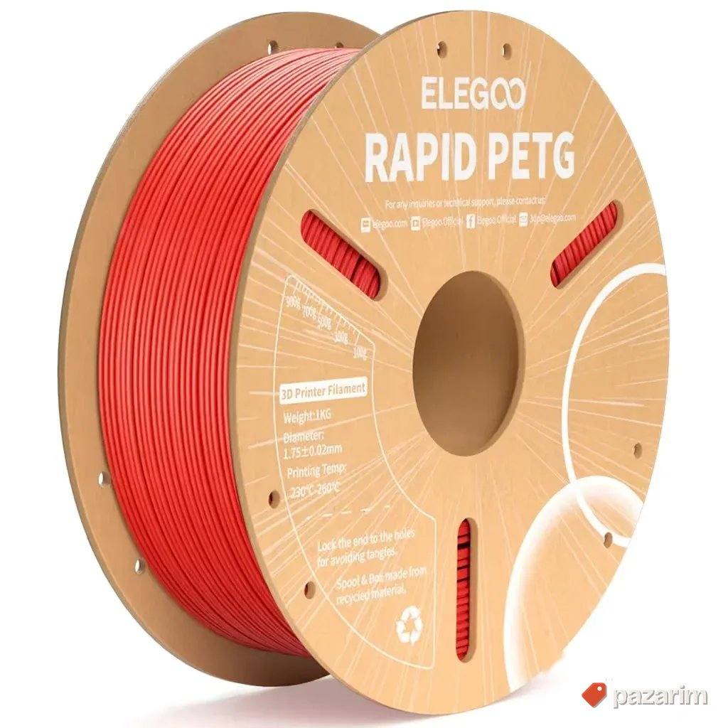 Elegoo Rapid PETG Red 1,75 mm / 1000 g 1