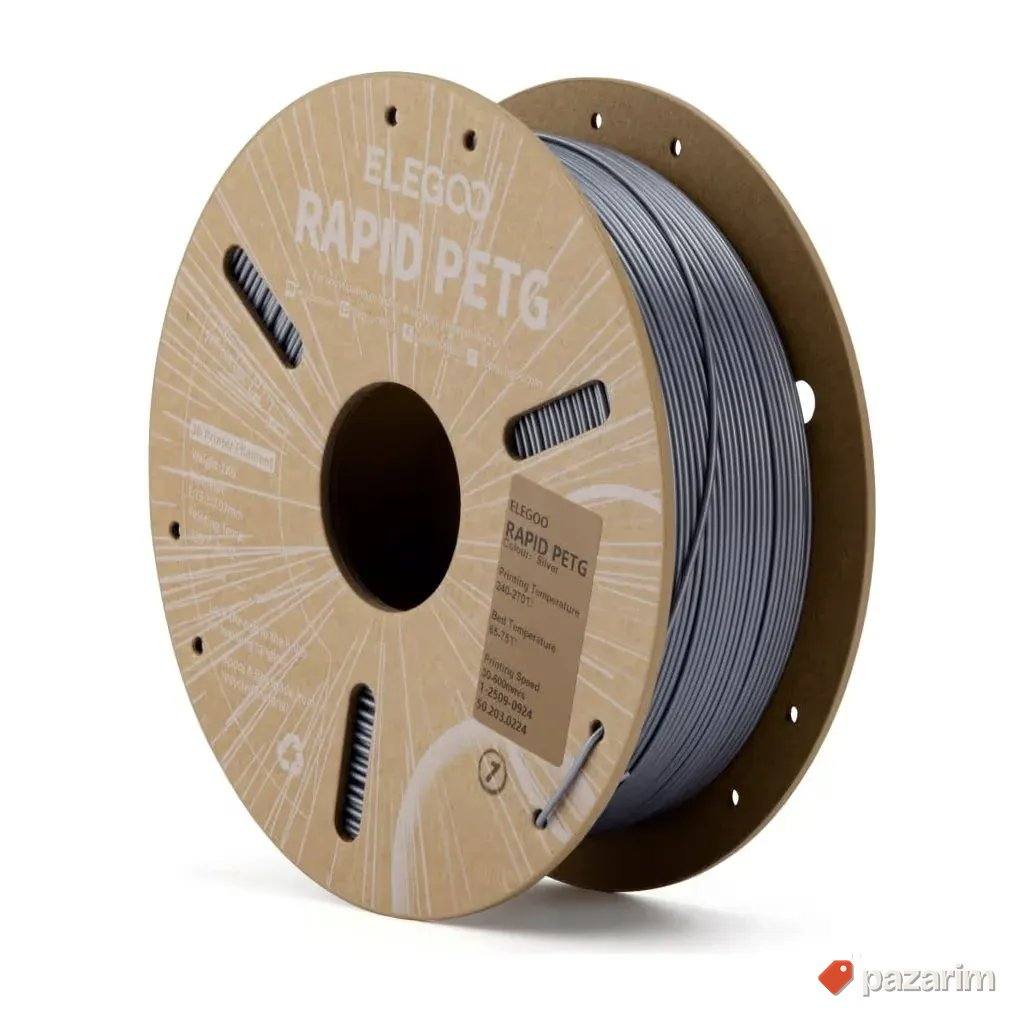 Elegoo Rapid PETG Silver 1,75 mm / 1000 g 1