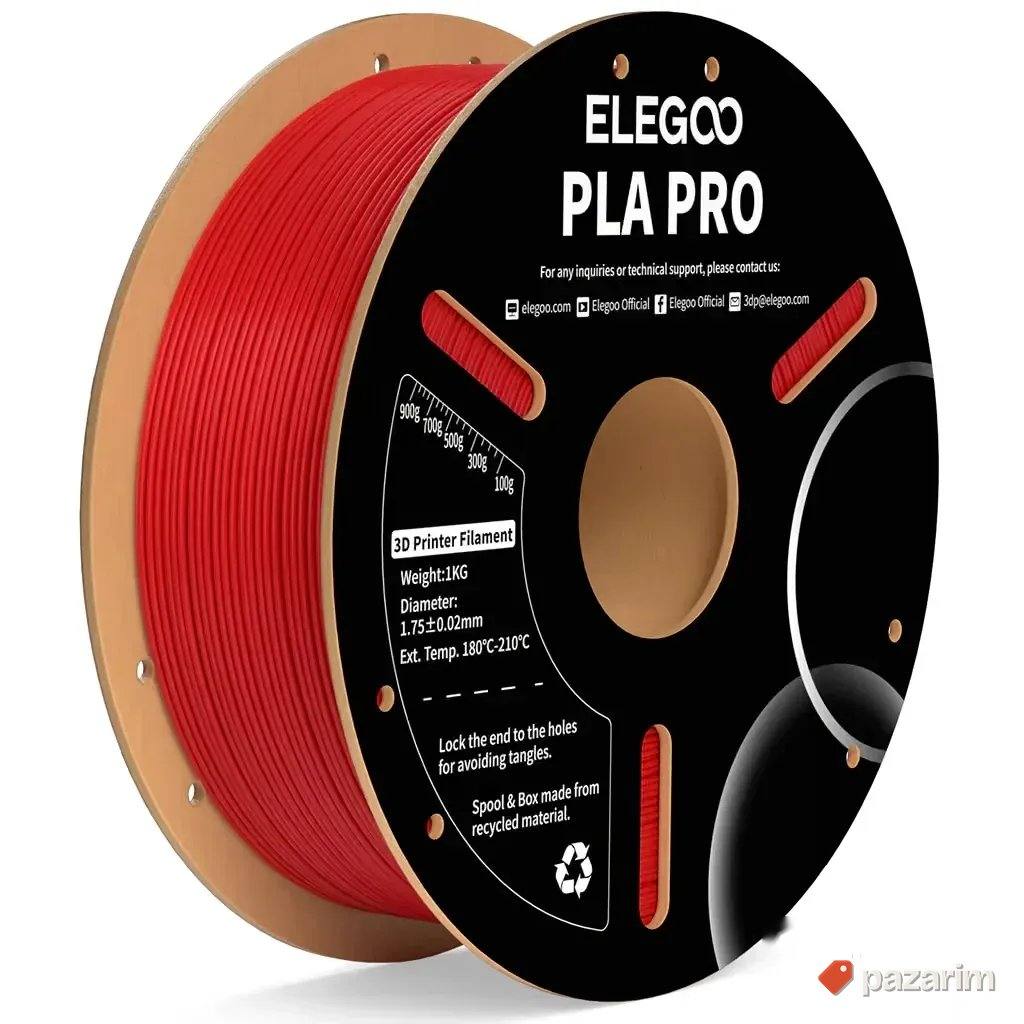 Elegoo PLA Pro True Red 1,75 mm / 1000 g 1