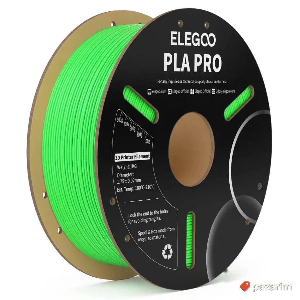 Elegoo PLA Pro Neon Green 1,75 mm / 1000 g 1