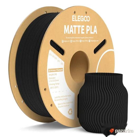 Elegoo PLA Matte Black 1,75 mm / 1000 g