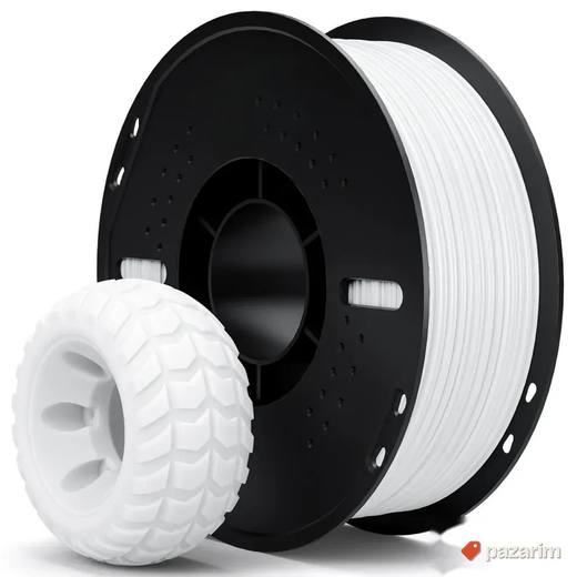 Elegoo TPU 95A White 1,75 mm / 1000 g