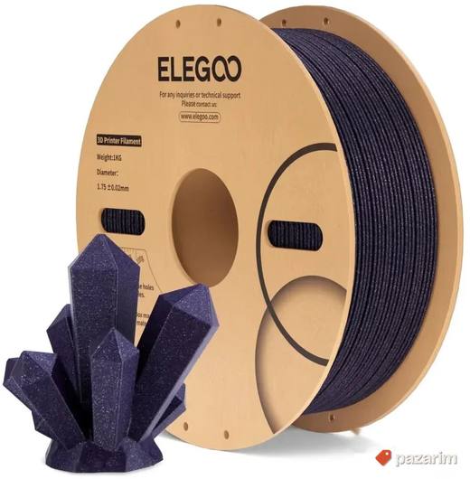 Elegoo PLA Special Sparkle Dark Grey 1,75 mm / 1000 g