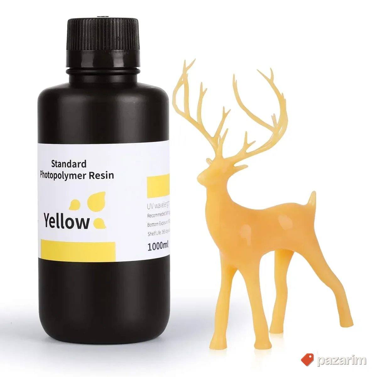 Elegoo Standard Resin 1.0 1000G Yellow 1
