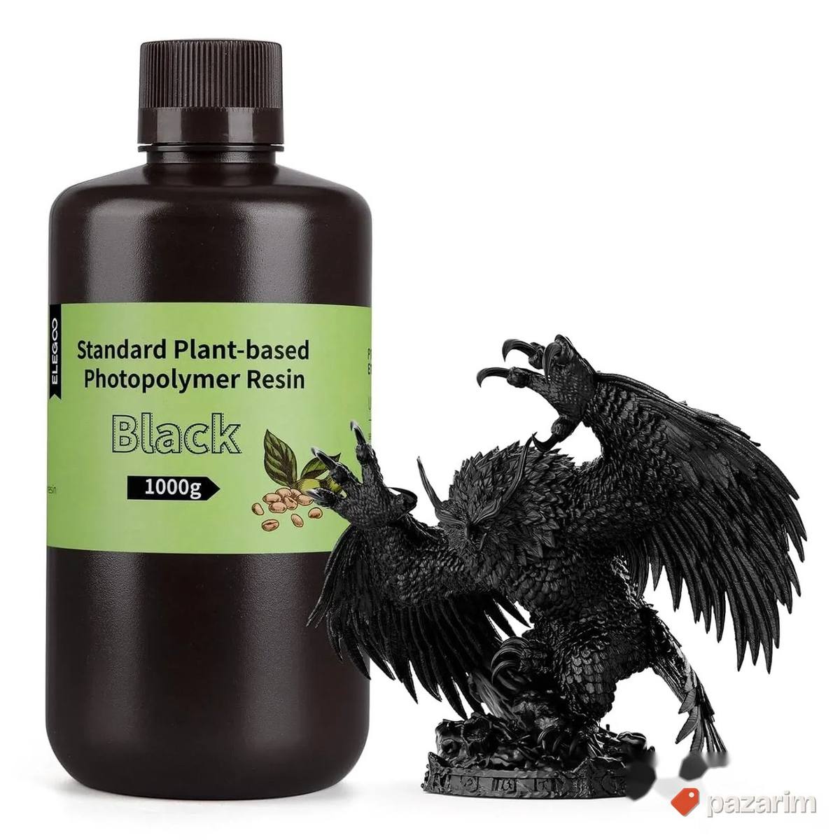 Elegoo Standard Plant-Based Resin 1000G Black 1