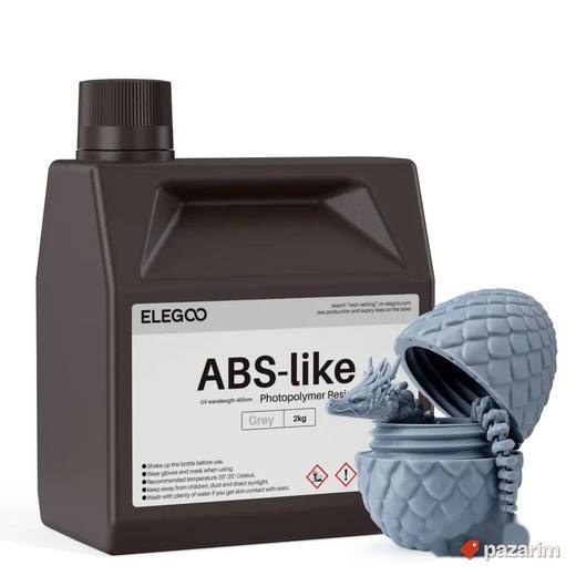 Elegoo ABS-Like 1.0 resin 2000G Grey