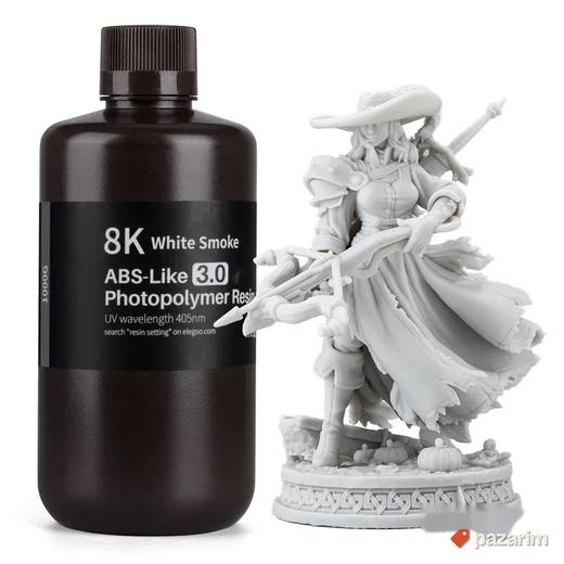 Elegoo ABS-Like 3.0 8k resin 1000G White Smoke