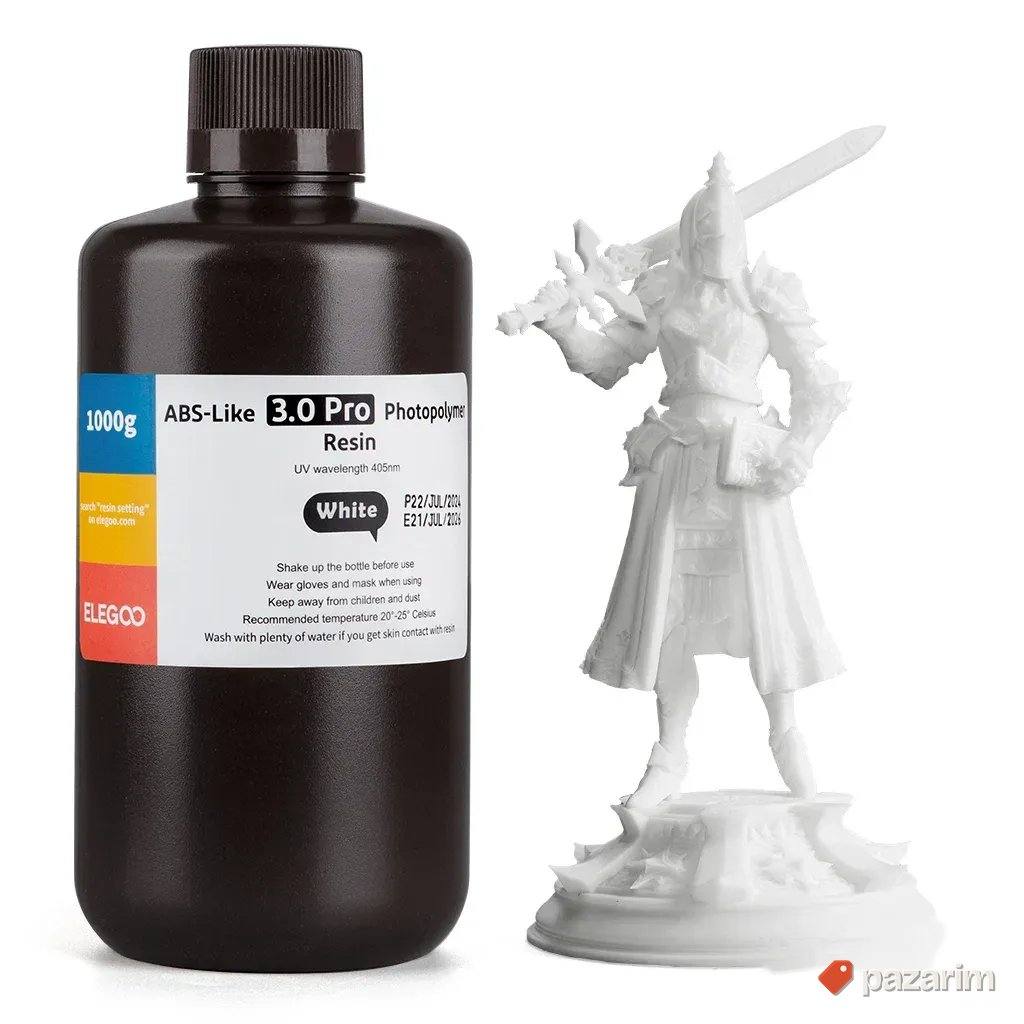Elegoo ABS-Like 3.0 pro resin 1000G White 1