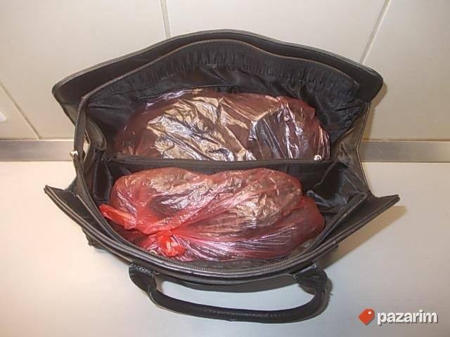 KOŽNA POSLOVNA 37,5x29x14cm višenamenska torba iz Nemačke, s 4
