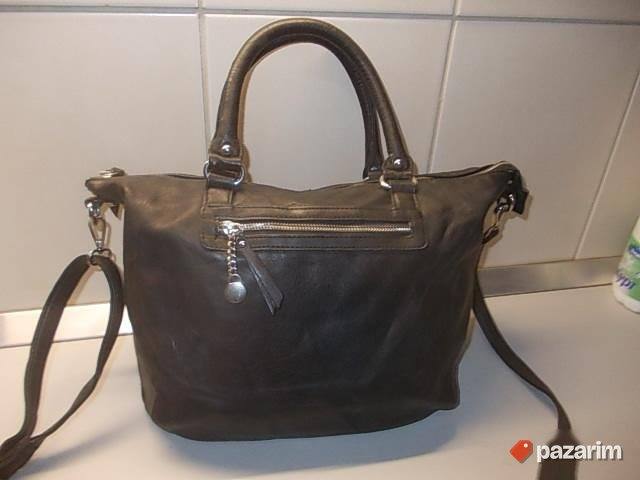 KOŽNA VELIKA 40x31x18cm TAŠNA iz Nemačke od komada kože. Mis 2