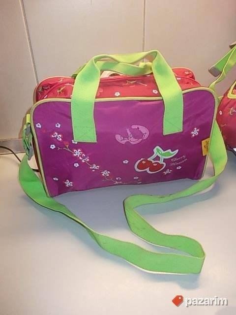 CHERRY BLOSSOM ŠKOLSKI 45x45x23cm RANAC TORBA 34x23x15cm iz 3