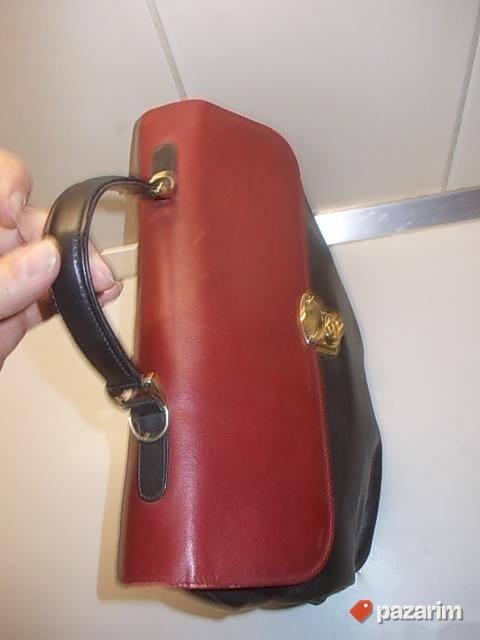 KOŽNA VELIKA TAŠNA 43x30x18cm iz Nemačke, mislim da je priro 3