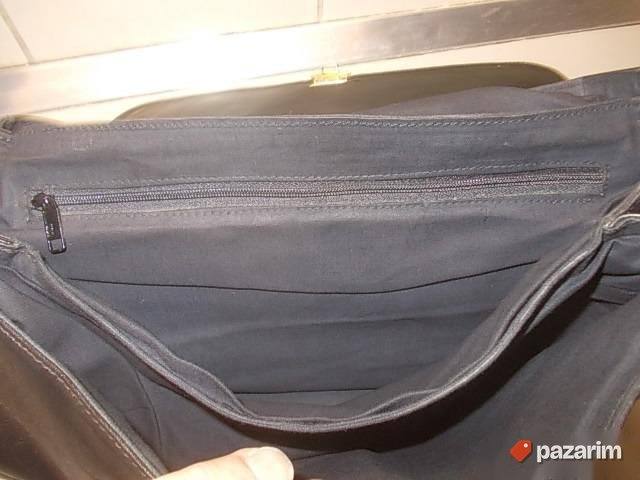 KOŽNA VELIKA TAŠNA 43x30x18cm iz Nemačke, mislim da je priro 5