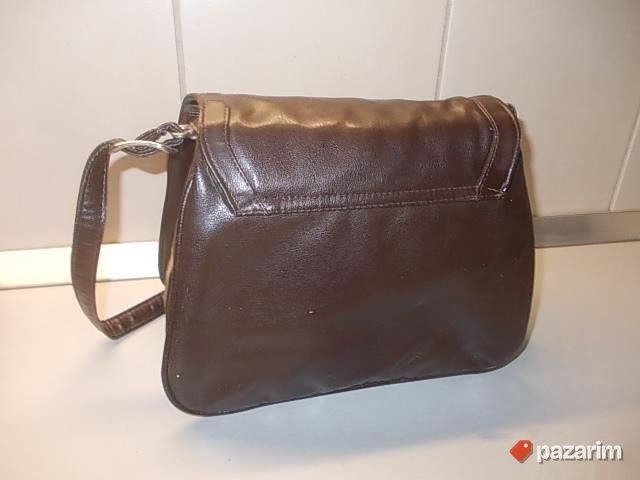 KOŽNA 28x26x15cm TAŠNA iz Nemačke, fina prirodna koža. POGL 5