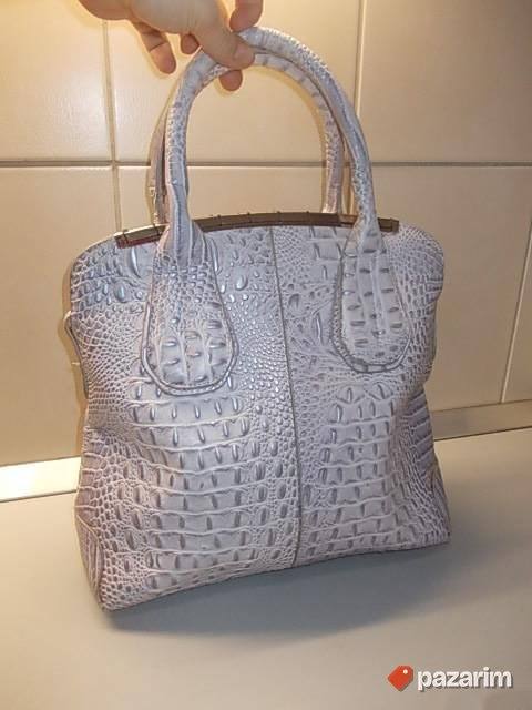 OGROMNA OD KROKODILSKE KOŽE - IMITACIJA 38x35x16cm tašna iz 1