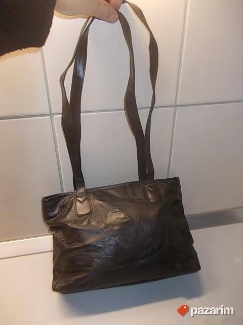 KOŽNA TAŠNA 36x22x15cm iz Nemačke, elegantna, prirodna koža,