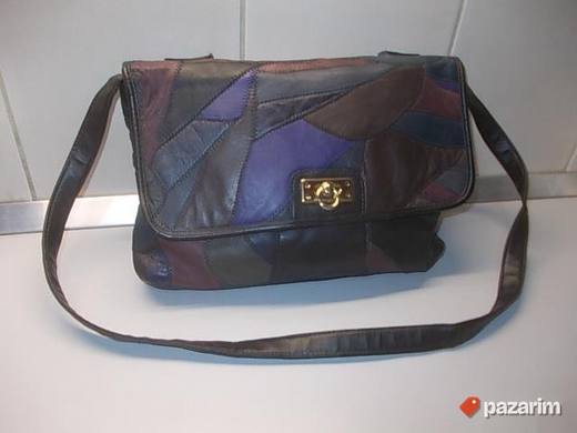 KOŽNA 38x25x13cm tašna od prirodne kože iz Nemačke, neobično
