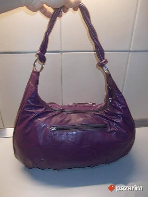KOŽNA TAŠNA 48x30x25cm iz Nemačke, lepe i neobične boje, sa 4