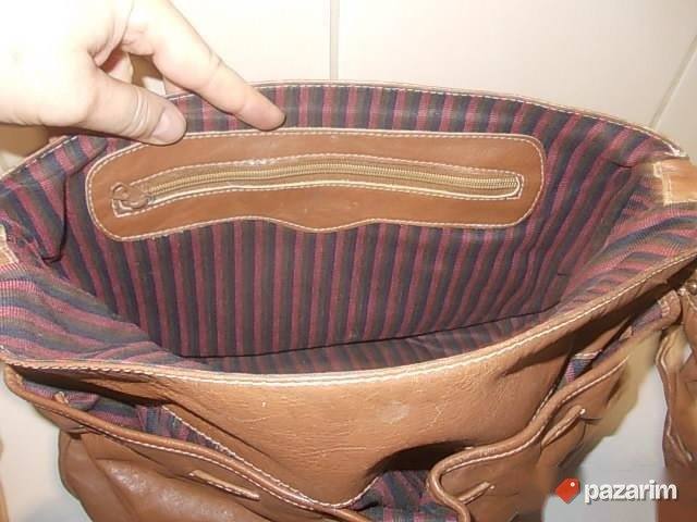 KOŽNA BRUGI 40x30x20cm iz Nemačke, izuzetnog dizajna sa par 8