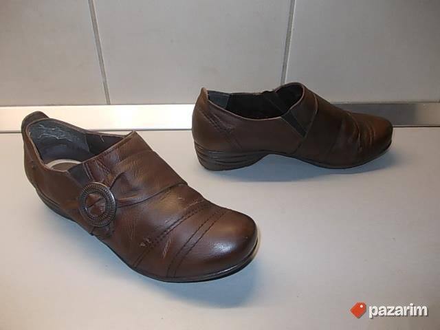 KOŽNE MOKASINE BROJ 38 UNISEKS iz Nemačke, prirodna koža sve 4
