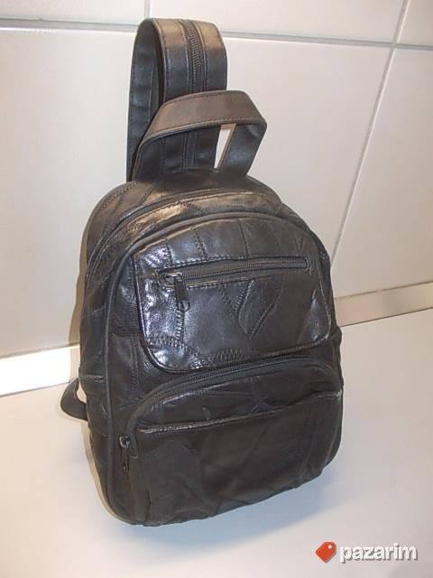 KOŽNI RANAC 31x25x15cm od fine prirodne kože, iz Nemačke, ve