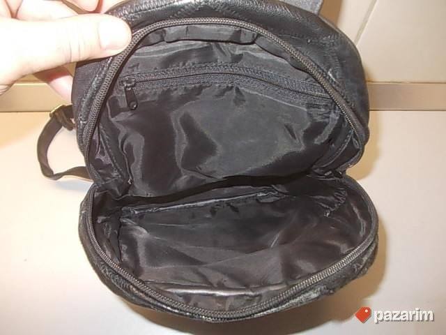 KOŽNI RANAC 31x25x15cm od fine prirodne kože, iz Nemačke, ve 6