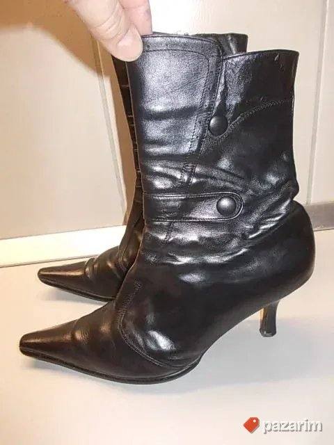 Čizme broj 40, kožne iz Nemačke, očuvane, elegantne, kvalite